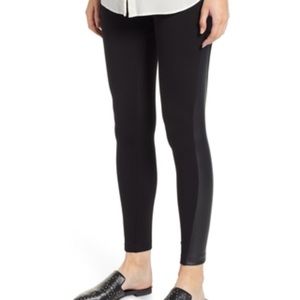 Lysse faux leather panel leggings